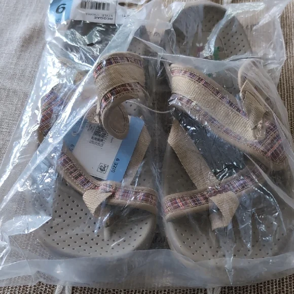 Skechers Taupe Multi Sandals - Picture 4 of 6